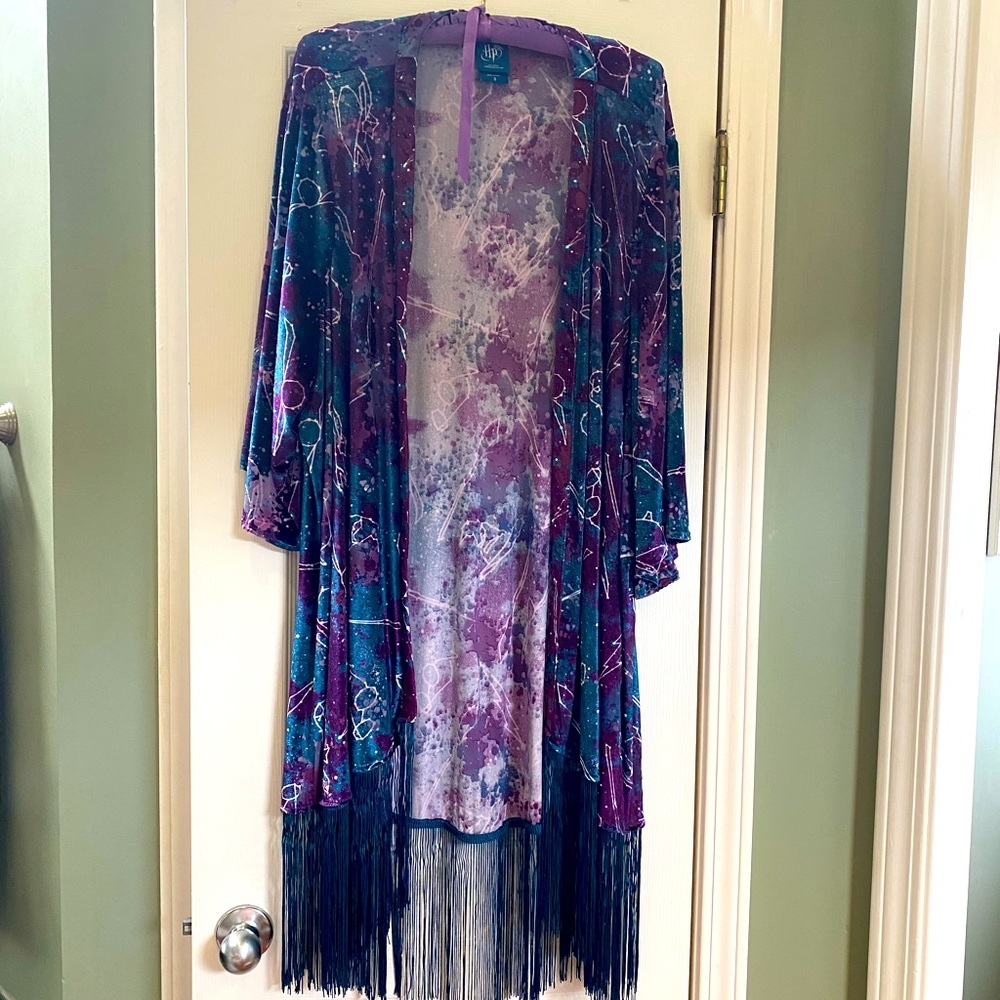 Torrid Harry Potter constellation kimono/caftan